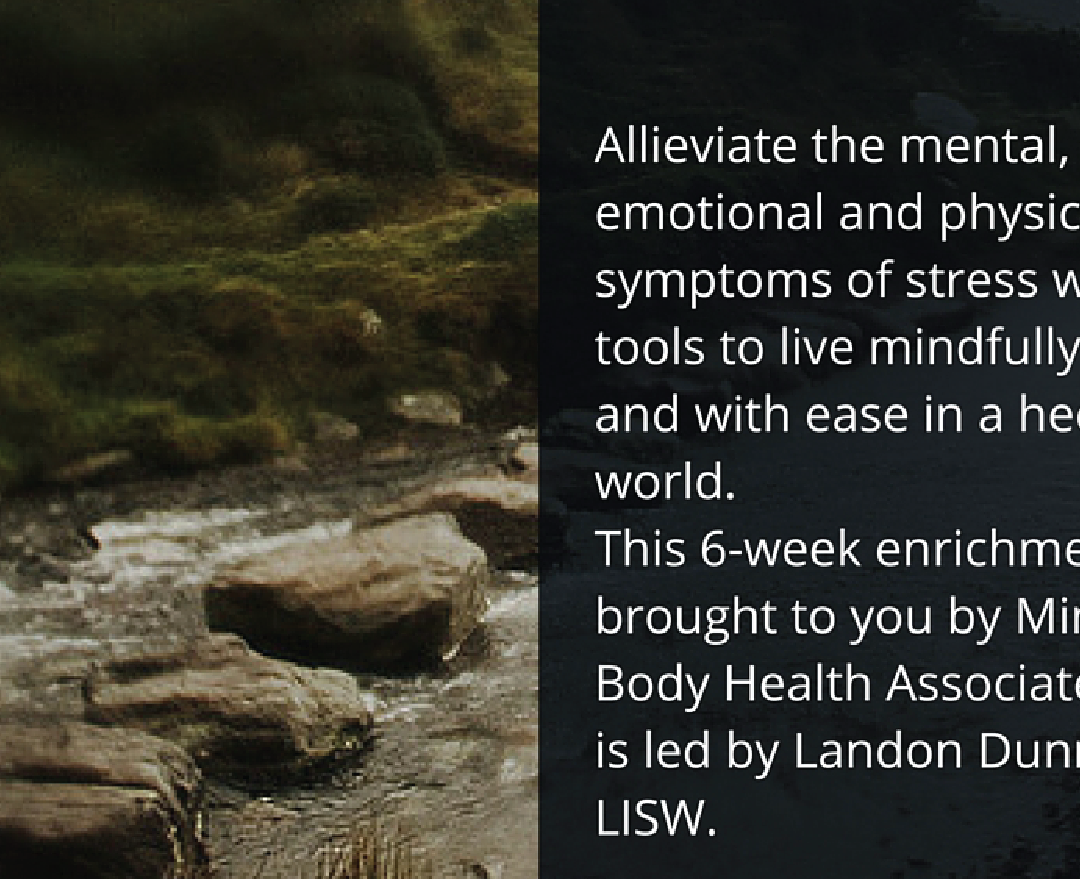 Managing Stress Mindfully: An Enrichment