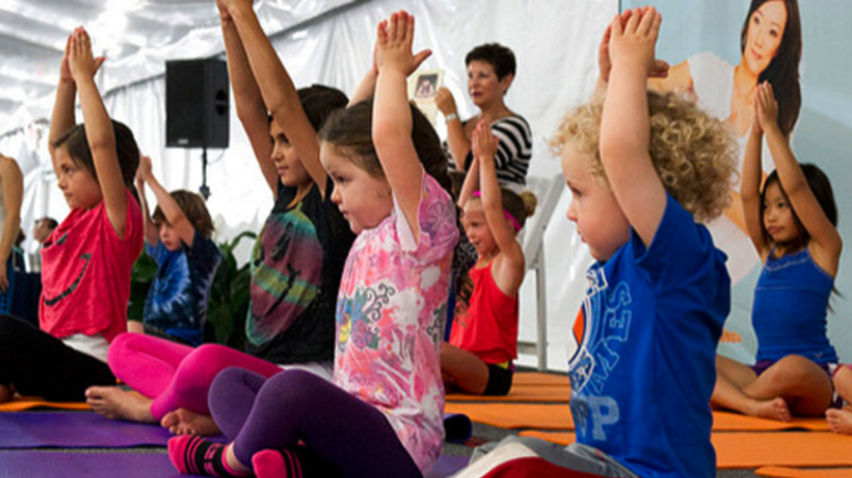 What yoga pose will make this kid listen?