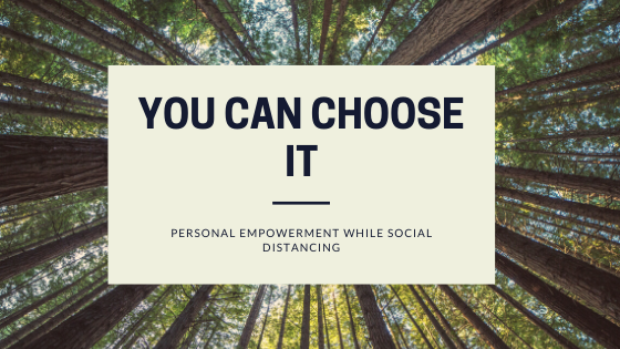 The power of choice in social distancing